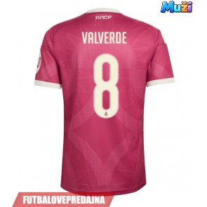 Lacne Muži Futbalové dres Real Madrid Federico Valverde #8 2026-27 Krátky Rukáv - Tretina
